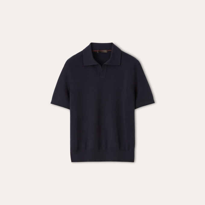 loro piana wool polo shirt